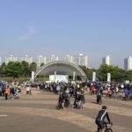 안산시, 호수공원 달린 자전거 물결… 시민 1천여 명 참여